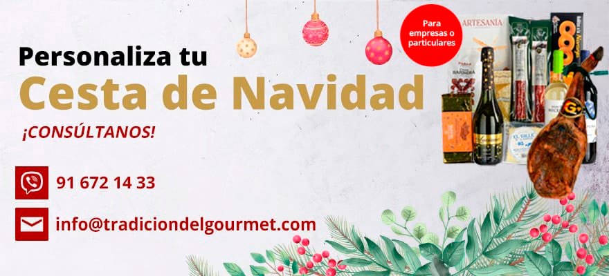 personaliza cesta navidad new